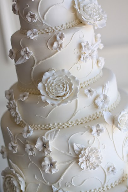 Royal Icing Vine Piping and Gumpaste Ranunculus Royal Icing Vine Piping and Gumpaste Ranunculus